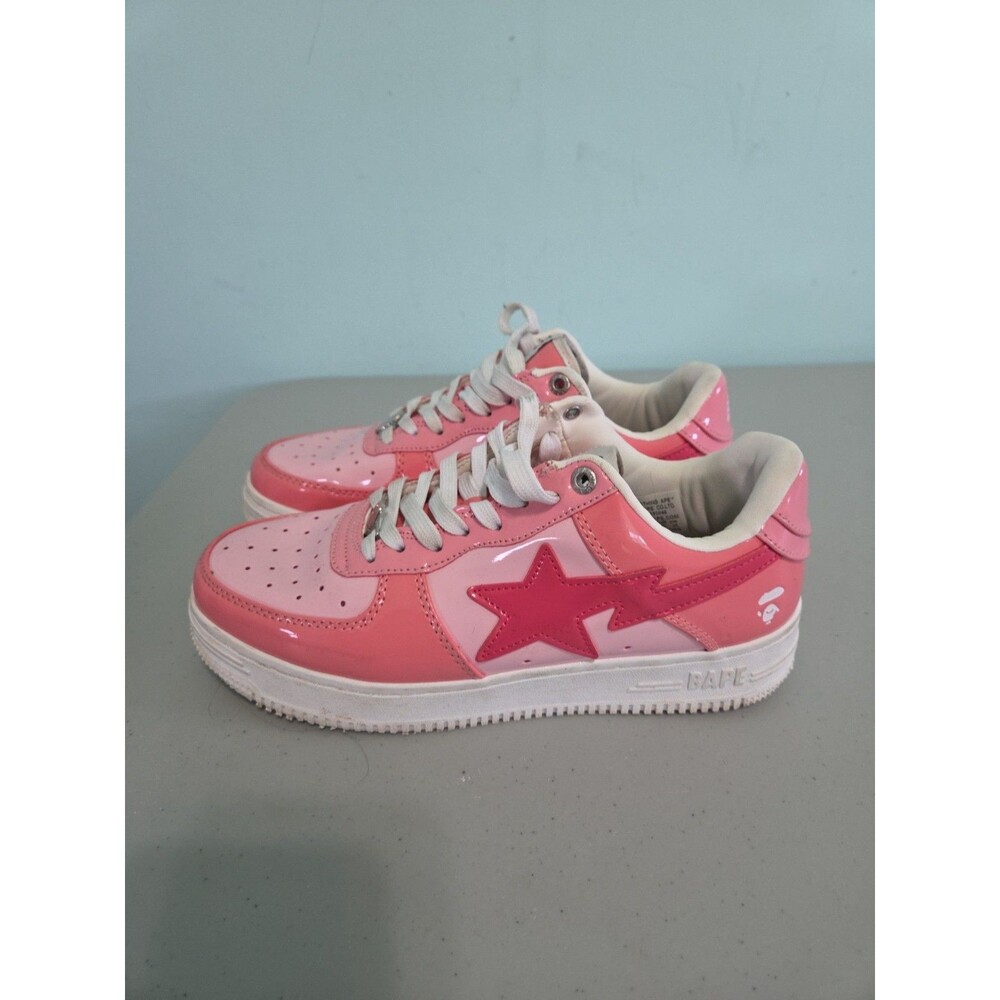 A Bathing Ape Bape Sta Low Color Camo Combo Pink 8.5 men